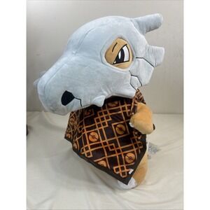 Build A Bear Plush Pokemon HUGE 16" Cubone w/ Poncho & Bone Excellent